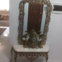 بوفه اینه شمعدان ساعت ایستاده