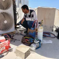 تعمیر کولر های دوتیکه .لوله کشی مس وجوشکاری مس