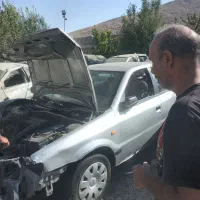 سمند مدل ۸۵ تصادفی