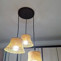 لوستر حصیری