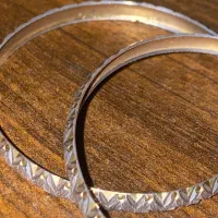 ۲عددالنگو نقره طلا16گرم برند اسماء سایز ۲|جواهرات|کرج, عظیمیه|دیوار