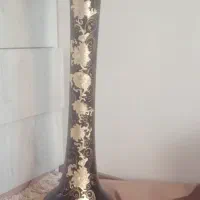 گلدان شیشه ای شیک سالم و تمیز