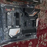 مادربرد گیگابایت مدل X470 AORUS ULTRA GAMING|قطعات و لوازم جانبی رایانه|اهواز, کوی طلاب|دیوار