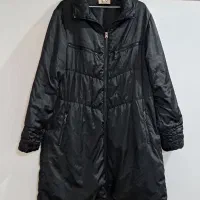 لباس زمستانی،پالتو ترک سفیدکاپشن اشارپ تونیک بهاره