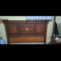 تخت خواب دو نفره با تشک طبی