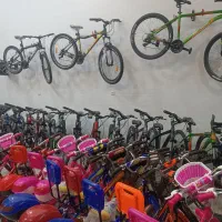 دوچرخه آلومینیم آهن رنگ کوره ای