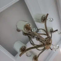 لوستر ۶شاخه|لوستر و چراغ آویز|بهارستان, |دیوار