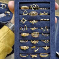 انگشتر های طلا ۵ تا ۷ درصدی