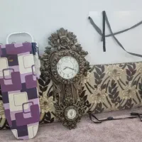 ساعت . میز اتو . محافظ صفحه تلویزیون