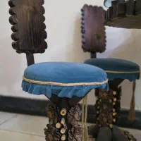 میز ناهارخوری جنگلی چهارنفره|میز و صندلی غذاخوری|فردوسیه, |دیوار