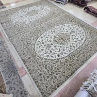 فرش جفت ۹ متری کرک و ابریشم کاشان