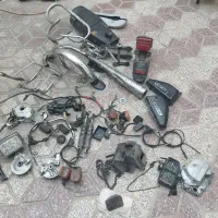لوازم یدکی موتور کاملا سالم و نو|قطعات یدکی و لوازم جانبی|مشهد, شهید بهشتی|دیوار