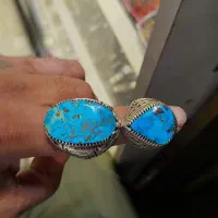 انگشتر فیروزه نیشابوری تمیز