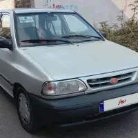 پراید نقره ای مدل ۸۳کاربرات دوگانه CNG