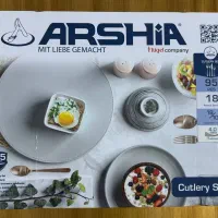 سرویس قاشق و چنگال 18نفره 95 تکه برند عرشیا آلمان|ظروف سرو و پذیرایی|آباده, |دیوار