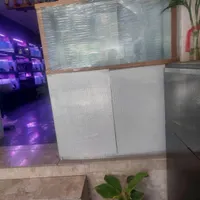 آکواریوم ۱۰۰×50×50 اکسترنال|ماهی|هشتگرد, |دیوار