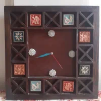 ساعت دیواری چوبی|ساعت دیواری و تزئینی|کرمان, |دیوار