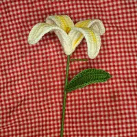 گل لیلیوم بافتنی