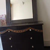 دراور و اینه جنس چوب