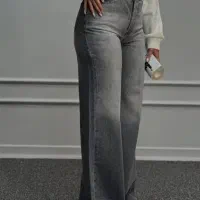 شلوار بگ یخی و طوسی