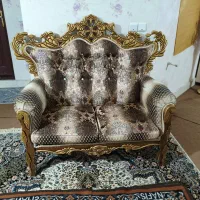 مبل سلطنتی چوبی|مبلمان خانگی و میز عسلی|بناب, |دیوار