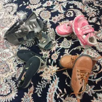 کاپشن و کفش دخترانه|کفش و لباس بچه|طرقبه, |دیوار