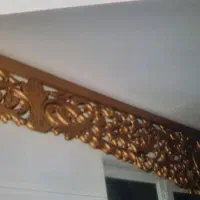 کتیبه چوبی|پرده، رانر، رومیزی|تهران, تهران‌نو|دیوار