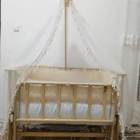 گهواره نوزاد طرح فرشته مدل اروپایی