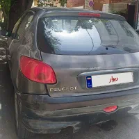 پژوه ۲۰۶ مدل ۸۱ رنگ یشمی|خودرو سواری و وانت|شیراز, کلاهدوز|دیوار