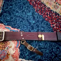 کمربند افسری قدیمی|کلکسیون اشیاء عتیقه|شهرکرد, |دیوار