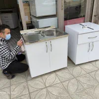 کابینت آماده زیر سینک کابینت ظرفشویی سایز۲۰۰|مصالح و تجهیزات ساختمان|تهران, پونک|دیوار