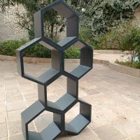 شلف دکوری|کتابخانه، شلف، قفسههای دیواری|قزوین, |دیوار