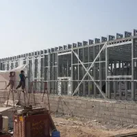 سازه پیش ساخته ال اس اف LSF استراکچر پنل خورشیدی