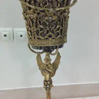 سطل و جا دستمالی جنس برنجی