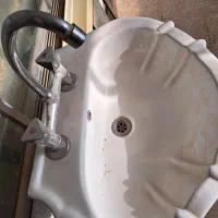 فروش روشویی با شیر و آینه|مصالح و تجهیزات ساختمان|سبزوار, عظیمیان|دیوار