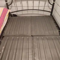 تخت فلزی 2 نفره|تخت و سرویس خواب|دوگنبدان, |دیوار