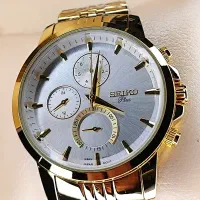 ساعت مچی عقربه ای مردانه سیکوplusسفید طلایی|ساعت|اصفهان, نقش جهان|دیوار