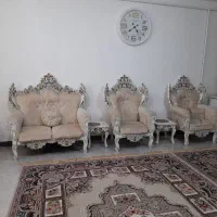 مبل سلطنتی ۷نفره|مبلمان خانگی و میز عسلی|نورآباد, |دیوار