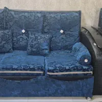 ۲ دست مبل به همراه عسلی و جاکفشی|مبلمان خانگی و میز عسلی|رباط‌کریم, کیکاور|دیوار