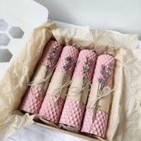 شمع های ژورنالی دستساز معطر(تک و عمده)|صنایع دستی و سایر لوازم تزئینی|رشت, بازار|دیوار