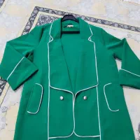 مانتو مجلسی سبز و سبز کله غازی|لباس|نورآباد, |دیوار