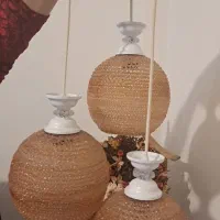 لوستر توری و شیشه ای|لوستر و چراغ آویز|تبریز, |دیوار