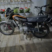 موتور هندا ۱۲۵ پلاک قدیم