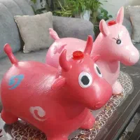 اسب و گاو بادی موزیکال|اسباب‌بازی بچه|قزوین, |دیوار