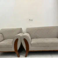 مبل خانگی هفت نفره در حد نو تمیز بدون لک|مبلمان خانگی و میز عسلی|دزفول, |دیوار