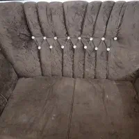 فروش مبلمان مخمل هفت نفره با میز
