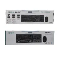 موس و کیبرد بی سیم/RM-903/تک و عمده