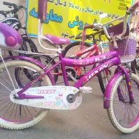 دوچرخه دخترانه بنفش سایز 20
