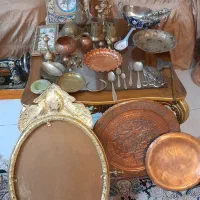 اجناس عتیقه برنجی و مسی