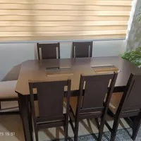 نهار خوری 6نفره|مبلمان خانگی و میز عسلی|صدرا-فارس, |دیوار